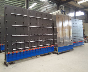 China Automatic  industrial glass washing machines , PLC flat glass washer supplier